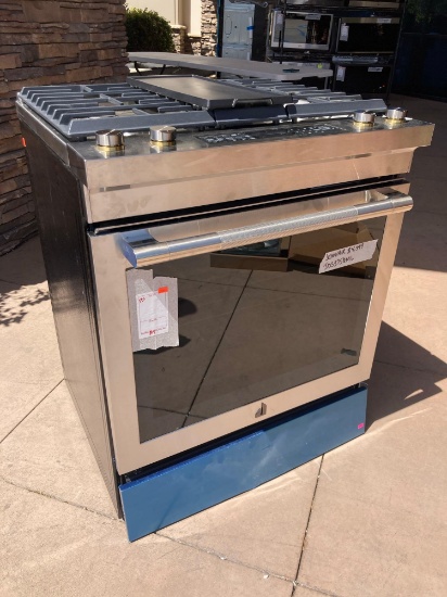 JennAir 6.2 Cu. Ft. Slide-In Dual Fuel Convection Range with Self-Cleaning and Air Fry
