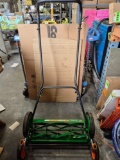Scotts 20 in. Manual Walk Behind Reel Lawn Mower, Includes Grass Catcher