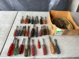 Box Lot of Assorted Hex Screwdrivers