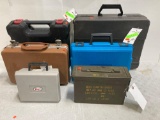 Lot of (6) Assorted Cases