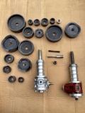 Box lot of assorted Maxis Max punch attachments