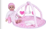 (10)Adora Over the Rainbow Baby Doll, Play Mat & Accessories Set