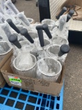 Box Lot Of Tall Pasta Strainers