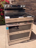 Samsung 6.3 cu. ft. Smart Freestanding Electric Range with Flex Duo, No-Preheat Air Fry & Griddle