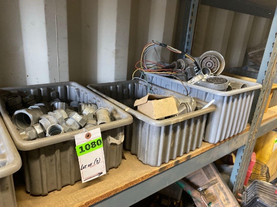Lot Of (3) Fittings And Components