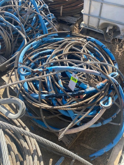 Pallet Lot Of Rigging Cables