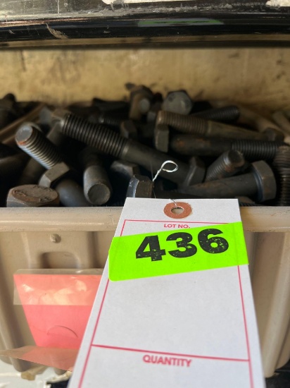 Box Lot of Large Bolts