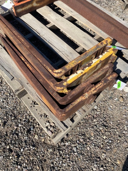 Lot Of (2) 2FT Forks For Forklift