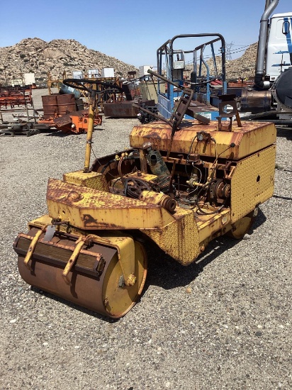 Dynapac CC10 double drum roller compactor