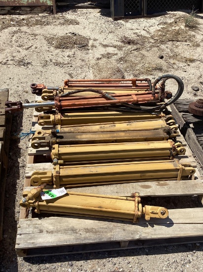 (10) CAT hydraulic cylinders