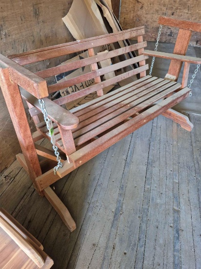 Hand Crafted Garden Bench