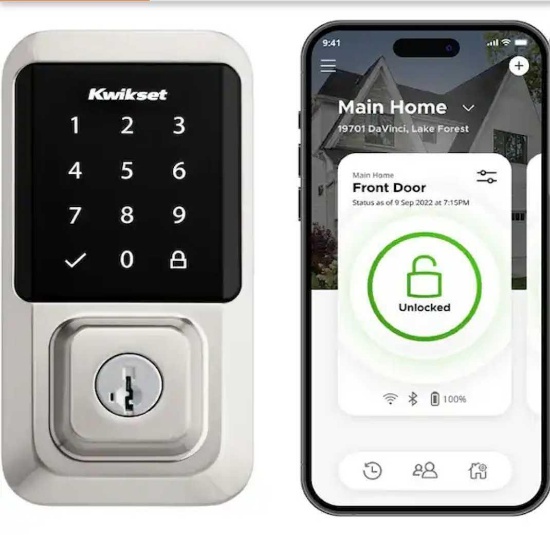 Lot Of (2) Kwikset Touchscreen Smart Lock