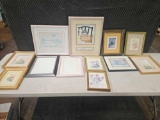 Box Lot Of Portraits And Frames