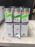 (3)Kohler Bevin Pull Down Kitchen Faucet