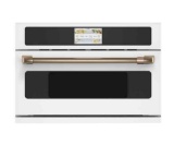 Cafe 30 in. Smart Five in One Wall Oven with 240V Advantium Technology in White