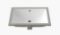 HOROW 24 Inch Kitchen Sink Undermount Square Bathroom Sink