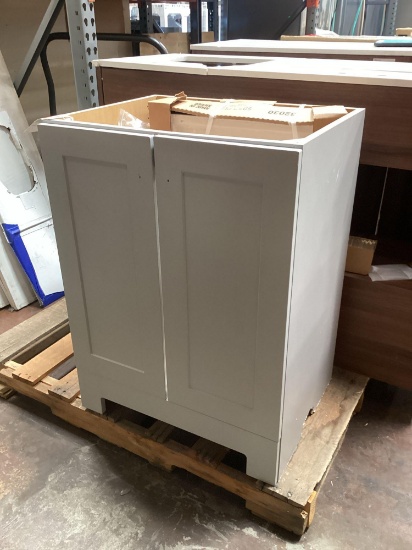 Glacier Bay 25in. Vanity w/ stone top