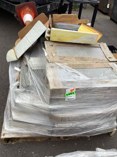 (2)Flooring Tile Pallet Lot
