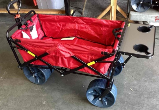 Red Fold Up Wagon