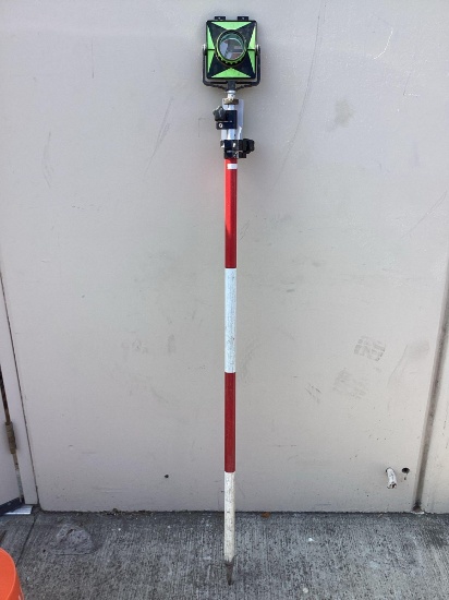 Reflective single prism w/ carrying bag
