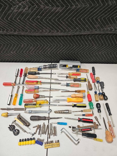 Box Lot Of Assorted Hand Tools