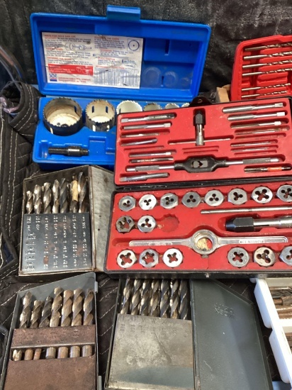 Box Lot Of Assorted Tool Bolts &