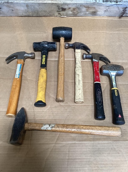 Box lot of assorted hand tools