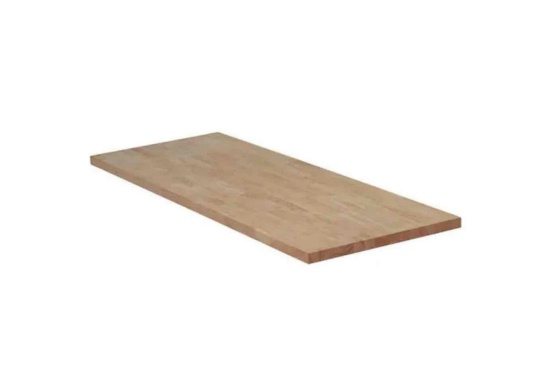 Hampton Bay 4ft. unfinished hevea wood butcher board