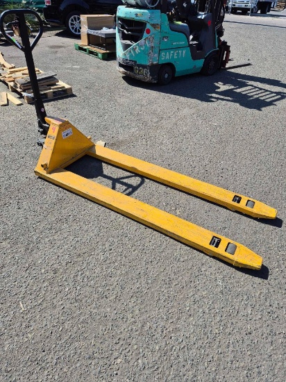 Uline Long Fork Pallet Truck
