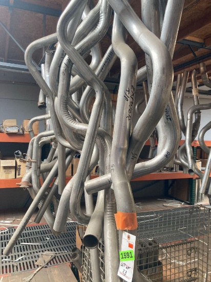 Lot of Assorted Exhaust Tail Pipes