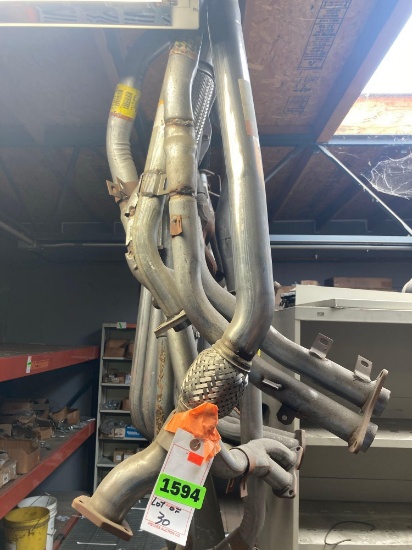Lot of Assorted Exhaust Tail Pipes