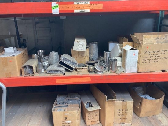 Shelf Lot of Assorted Muffler Extensions