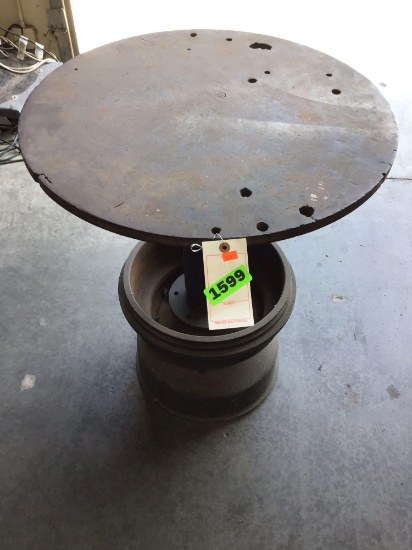 Custom Steel Built Industrial Table