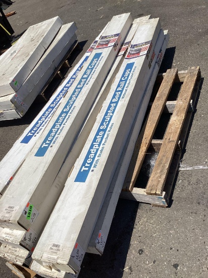 TreadPlate Sculpted Bed Rail Caps