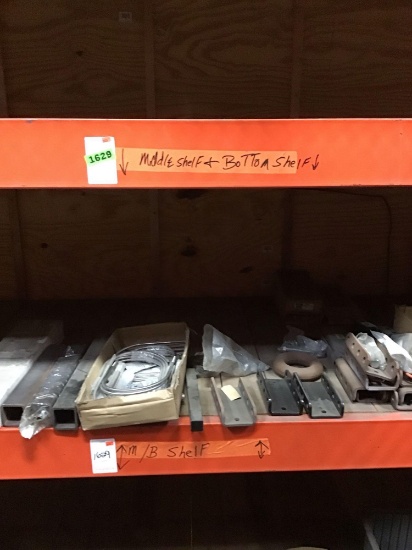 Shelf lot Of Miscellaneous Auto Components