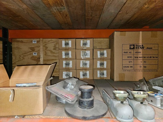 Shelf Lot Of Trailer Couplers