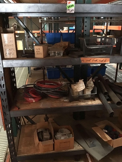 Ed Caps Rack Lot *(Contents On Rack Only)