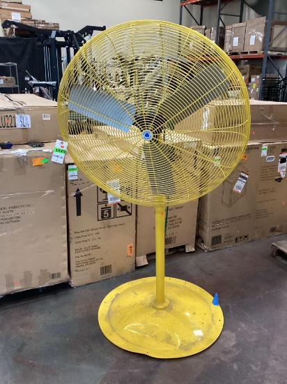 Schaefer Heavy Duty Fan with Stationary Pedestal