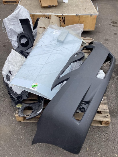 Pallet Lot Of Car Bumpers