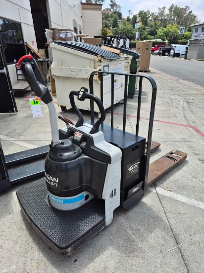 Nissan by Unicarriers Electric Ride on Pallet Jack