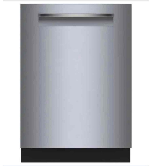Bosch 800 Series 24 in. Top Control Smart Built-In Stainless Steel Tub Dishwasher with 3rd Rack