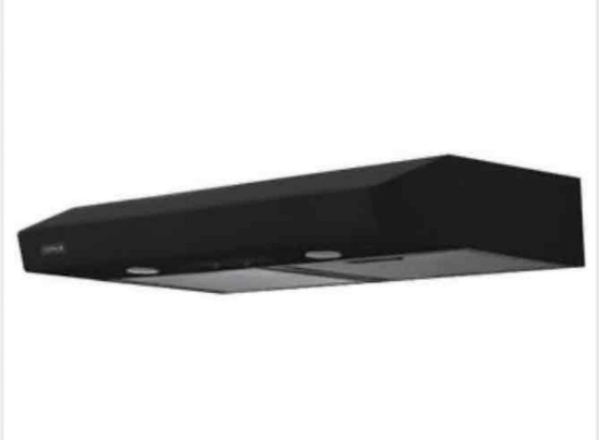 Zephry 36 in. Under Cabinet Range Hood with 3-Speed/250 CFM Blower