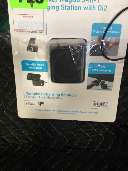 Anker MagGo 3-In-1 Charging Station With Qi2