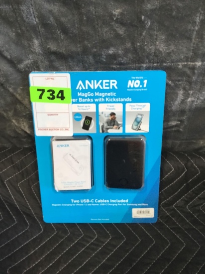 Wanker MagGo Magnetic Power Banks With Kickstands