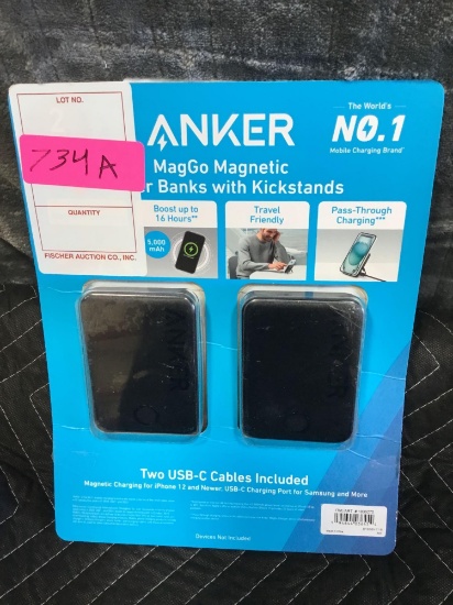 Wanker MagGo Magnetic Power Banks With Kickstands