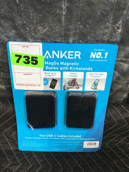 Wanker MagGo Magnetic Power Banks With Kickstands