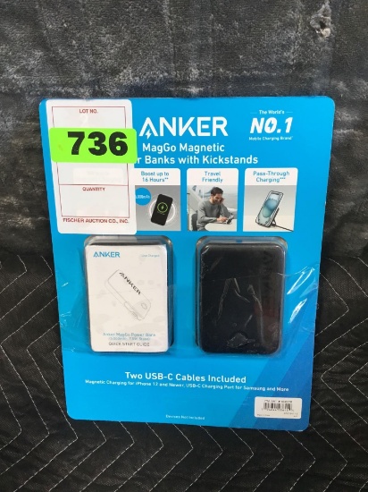 Wanker MagGo Magnetic Power Banks With Kickstands