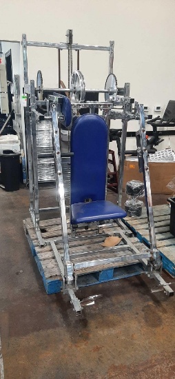 Upright Chain Pulley Chest Press