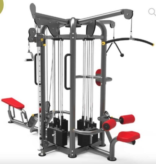 Mayhem Strength 4 Station Multi Gym*FRAME ONLY,ALL BLACK*