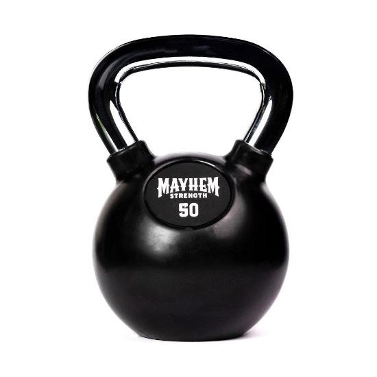 Lot of Custom 45lb and 50lb Kettlebells